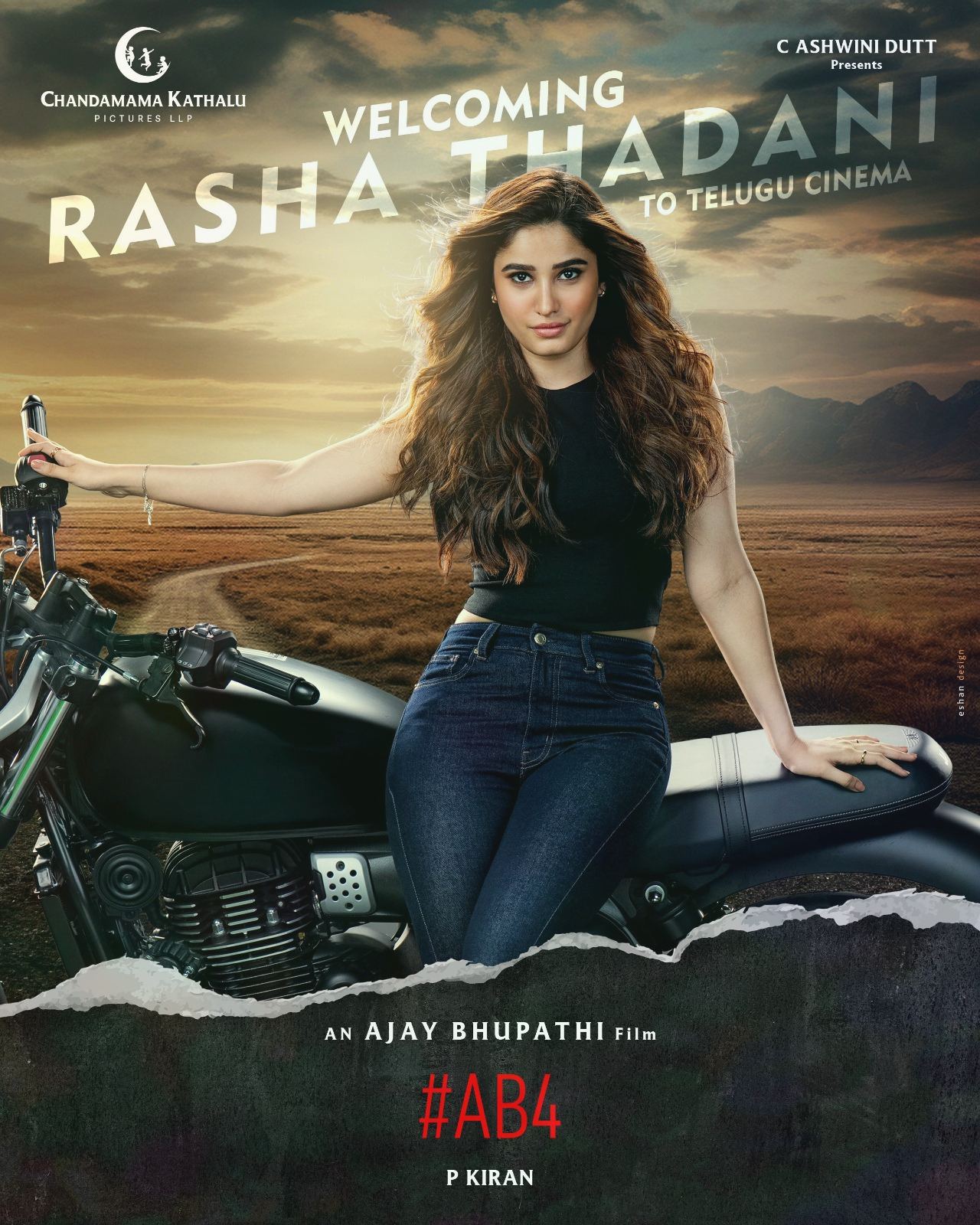 raveenas-daughter-rasha-steps-into-telugu-cinema