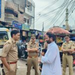 जुमे की नमाज के मद्देनज़र पुलिस रही पूरी तरह मुस्तैद, एसपी सिटी सत्यानारायण प्रजापत व सीओ सिटी सिद्धार्थ मिश्रा ने किया पैदल भ्रमण