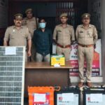 सरसावा पुलिस ने तीन चोरियों का खुलासा कर चोर को माल सहित किया गिरफ्तार