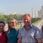 ताज की खूबसूरती देख मंत्रमुग्ध हुए न्यूजीलैंड के मंत्री, पीयूष गोयल संग खिंचवाई तस्वीरें