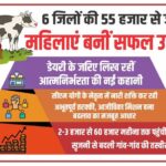 उत्तर प्रदेश में 06 जिलों की 55 हजार से ज्यादा महिलाएं बनीं सफल उद्यमी