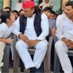 अंतिम विदाई के बीच पिघला बड़े भाई का दिल: प्रतीक की मासूम बेटी को अखिलेश ने खिलाई चॉकलेट, गमगीन माहौल में भावुक कर गया यह पल