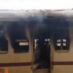 सासाराम स्टेशन पर धधकी पटना पैसेंजर ट्रेन, एक बोगी जलकर खाक