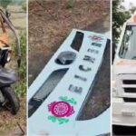 ऑटो रिक्शा और बस की भयानक टक्कर, 6 की मौत, 4 घायल