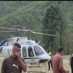 मदमहेश्वर में बीमार यात्री काे एयर रेस्क्यू कर जिला अस्पताल पहुंचाया गया