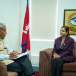 नेपाल के स्वास्थ्य मंत्री से मिले भारतीय राजदूत, द्विपक्षीय सहयोग पर हुई चर्चा