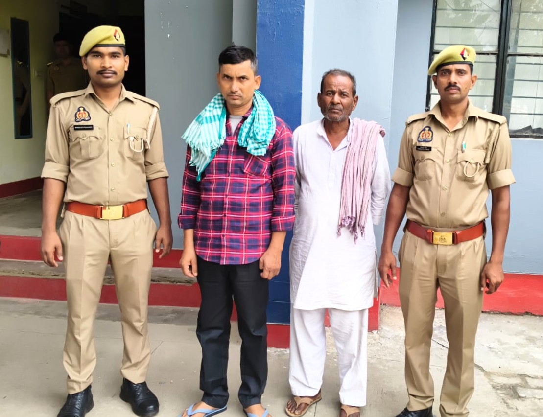 up-deoria-police-2-arrested