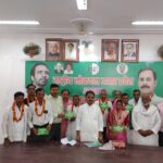 रालोद में शामिल हुए औरैया के कई राजनेता, ग्रहण की सदस्यता