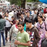 नैनीताल में 10 हजार से अधिक पर्यटकों की आमद, दिनभर जाम से जूझा शहर
