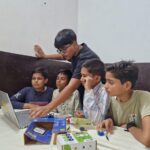 हमीरपुर के बच्चों ने सीखी रोबोटिक्स