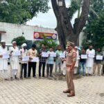 चिलकाना पुलिस का ख़ौफ़ 47 गैंगस्टर व गौकशी के आरोपीयो ने खाई अपराध छोड़ने की कसम
