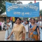 छात्राओं ने निकाली भव्य तिरंगा यात्रा, देशभक्ति के नारों से गूंजा जानसठ