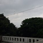 घिरकर आए काले बदरा, हल्की बारिश ने बदला मौसम का मिजाज