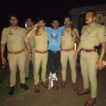 मुठभेड़ में ईनामिया सहित दो लुटेरे घायल