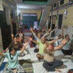 योग ही है दुखों से मुक्ति और परम आनंद का महामार्ग, बारिश भी नहीं डिगा सकी साधकों का उत्साह