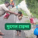 नन्हे कांवड़िए के सामने नतमस्तक हुए थाना प्रभारी, अपने हाथों से पिलाया पानी
