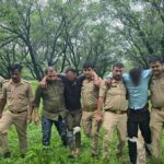 कोतवाली देहात पुलिस ने मुठभेड़ में तीन गोकशो को गिरफ्तार कर जिंदा गोवंश किया बरामद