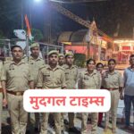 सहारानपुर पुलिस सावन के अंतिम सोमवार पर मन्दिरों में सुबह से व्यापक सुरक्षा व्यवस्था को तैनात