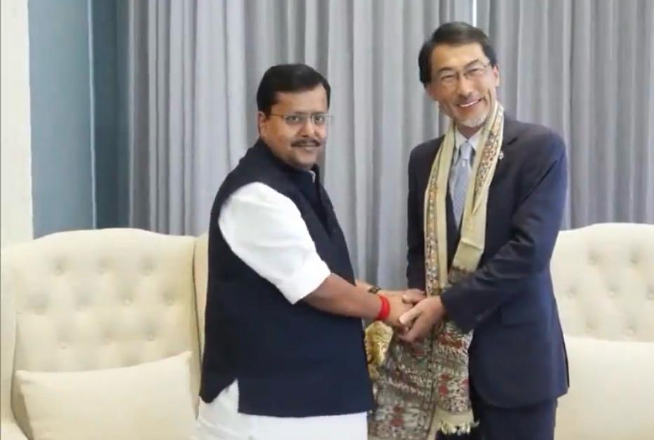 nitin-navin-met-japan-ambasdor