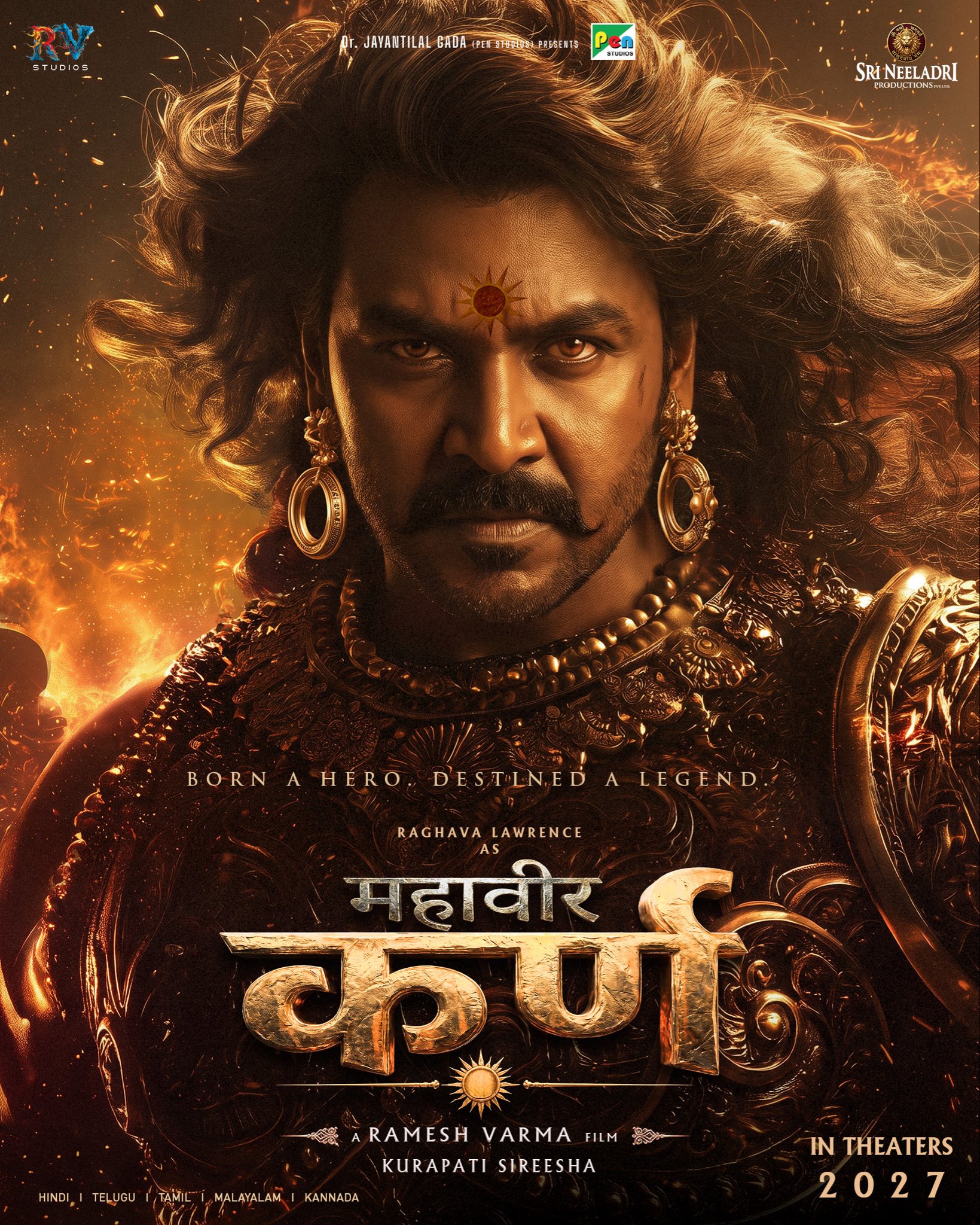 raghava-lawrence-karna-mahavir-karna-first-look-re