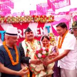 सेवानिवृत्ति पर पैतृक गांव पहुंचे सब-लेफ्टिनेंट भंडारी का किया भव्य स्वागत