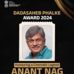 दिग्गज अभिनेता अनंत नाग को मिलेगा दादा साहेब फाल्के पुरस्कार