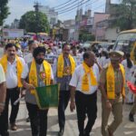 छात्राओं ने रैली में स्लोगन एवं संदेशों के माध्यम से नशा बहिष्कार को किया जागरूक