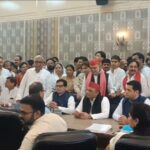 राज्यसभा चुनाव के लिए समाजवादी पार्टी का नामांकन