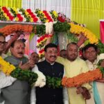 कार्यकर्ता मिलन और सदस्यता अभियान के दौरान निकाली विशाल रैली