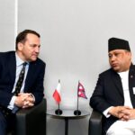 न्यूयॉर्क में नेपाल के विदेशमंत्री शिशिर खनाल ने पोलैंड के विदेशमंत्री से की मुलाकात