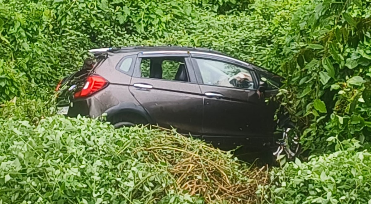 car-falls-ditch-injure
