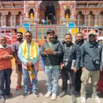 बद्रीनाथ धाम मे वेदपाठ व यज्ञ कर मुख्यमंत्री के दीर्घायु व उत्तम स्वास्थ्य की कामना