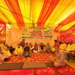 मेडिकल कॉलेज निर्माण को बेमियारी क्रमिक अनशन और सत्याग्रह जारी