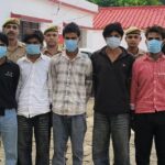 लूट की वारदात का खुलासा, पांच आरोपी गिरफ्तार,लूटी नकदी, मोबाइल और अवैध हथियार बरामद