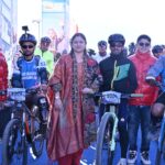 आदि कैलाश परिक्रमा रन 2.0 के अंतिम दिन माउंटेन टेरेन बाइकिंग रेस का आयोजन, गीता धामी ने गुंजी से दिखाई हरी झंडी