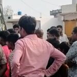 स्कूल बस की टक्कर से बाइक सवार की मौत