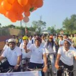 94वें फिट इंडिया संडेज़ ऑन साइकिल में केन्द्रीय मंत्री मनसुख मांडविया ने की भागीदारी,सक्रिय जीवनशैली का संदेश